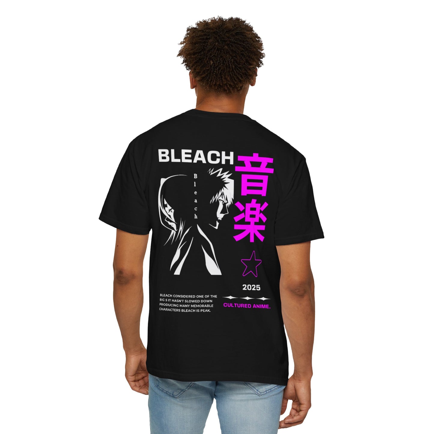 Unisex Garment-Dyed T-shirt-Bleach #1